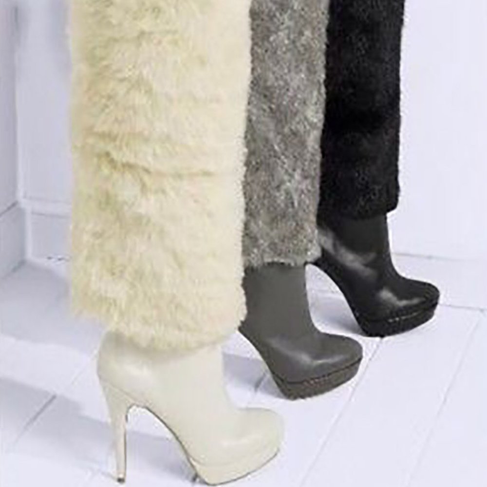 Colin Stuart Victoria’s Secret Faux Fur Boots 8.5